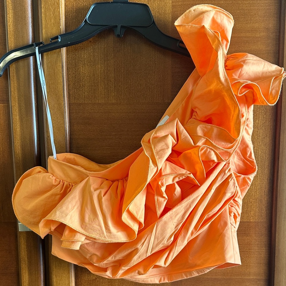 NWOT Elliatt Vibrant Orange Top